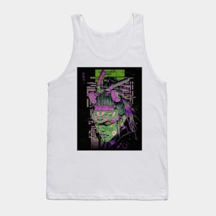 japanese girl abstract  portrait Tank Top